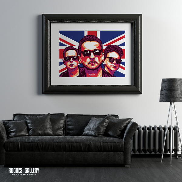 Depeche Mode - A3, A2, A1 or A0 True Brit Print