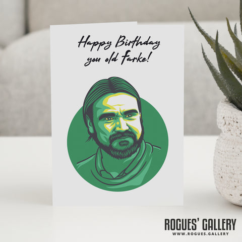 Daniel Farke - Norwich City Boss - Birthday Card