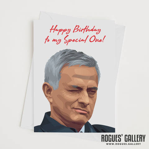 Jose Mourinho - Special One Birthday Card