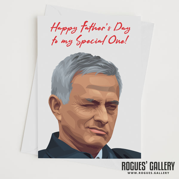 Jose Mourinho - Special One Father's Day Card