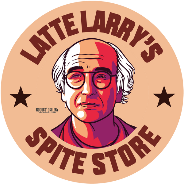 Latte Larry #GetBehindTheLads Curb-themed Coffee Mats