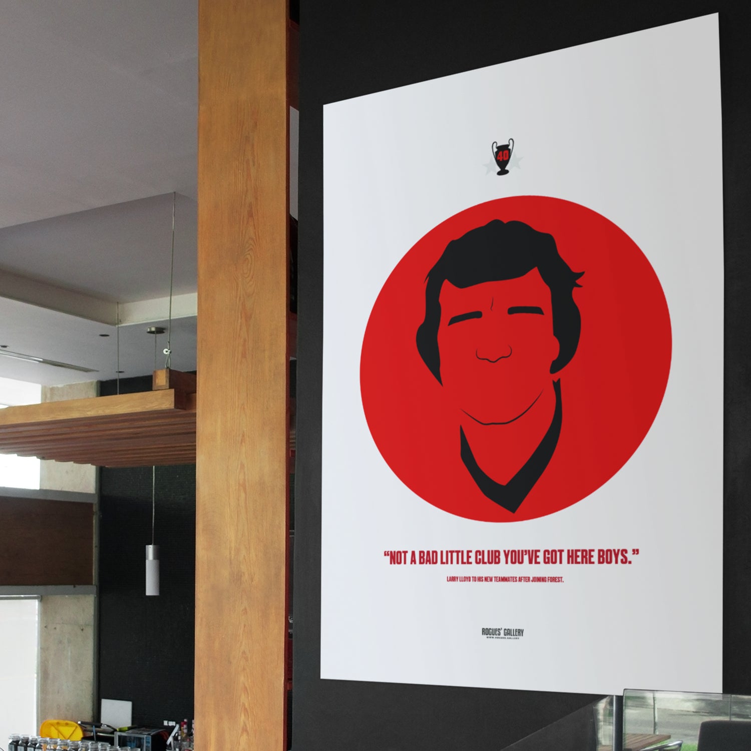 Larry Lloyd - Iconic 40th Anniversary Print - A3 Print