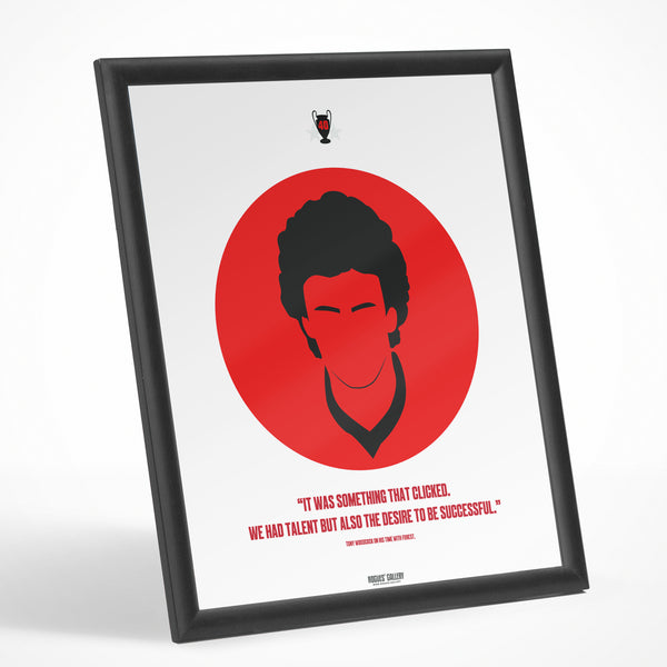 Tony Woodcock - Iconic 40th Anniversary Print - A3 Print