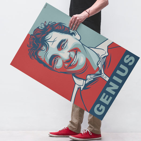 Brian Clough: Genius - A3 Print