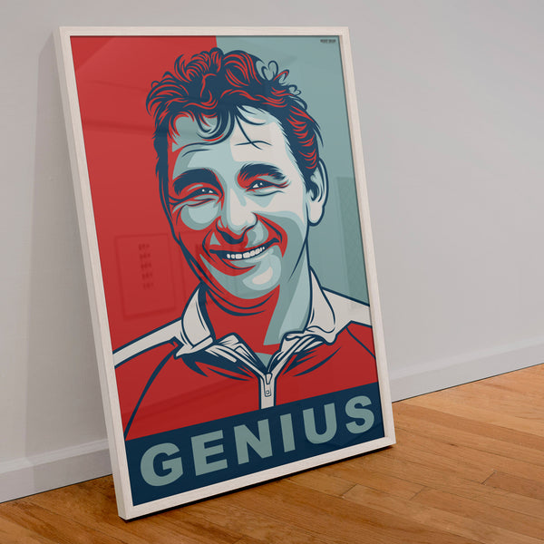 Brian Clough: Genius - A3 Print