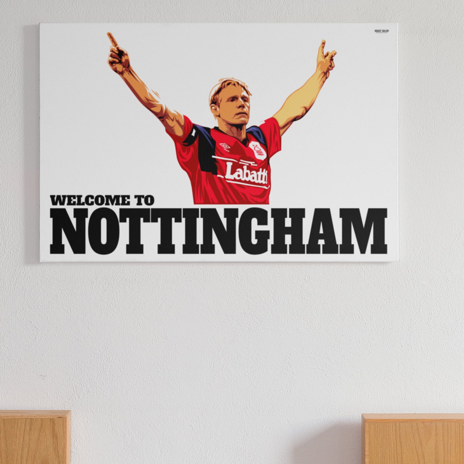 Psycho - Welcome To Nottingham - A3 or A2 Print