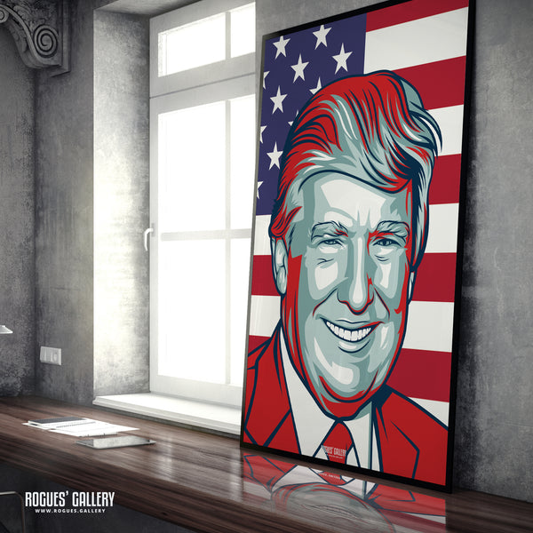Stable Genius - Donald Trump - Politics Series A3, A2, A1 or A0 Print