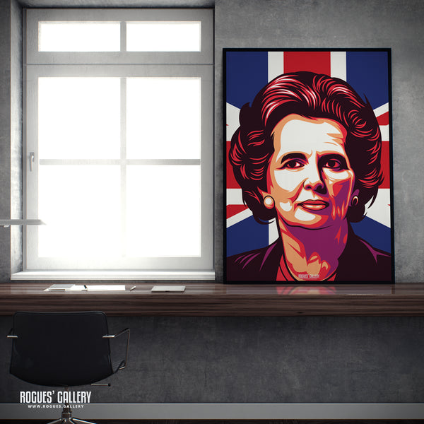 Maggie - Margaret Thatcher - Politics Series Print - A3, A2, A1 & A0 Sizes