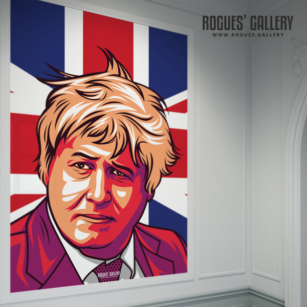 BoJo - Boris Johnson - Politics Series Prints - A3, A2, A1 & A0 Sizes