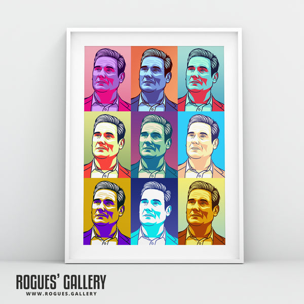 A New Hope Pop Art - Sir Keir Starmer - Politics Series A3, A2, A1 or A0 Print