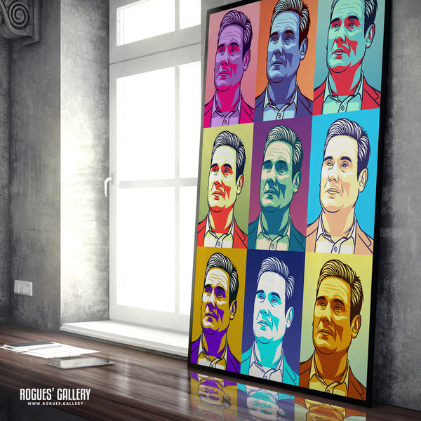 A New Hope Pop Art - Sir Keir Starmer - Politics Series A3, A2, A1 or A0 Print