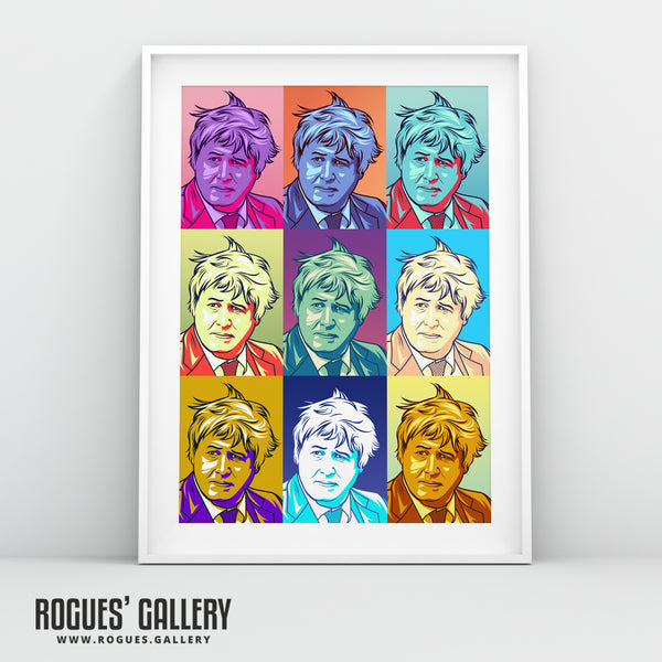 BoJo Pop Art - Boris Johnson - Politics Series Print - A3, A2, A1 & A0 Sizes