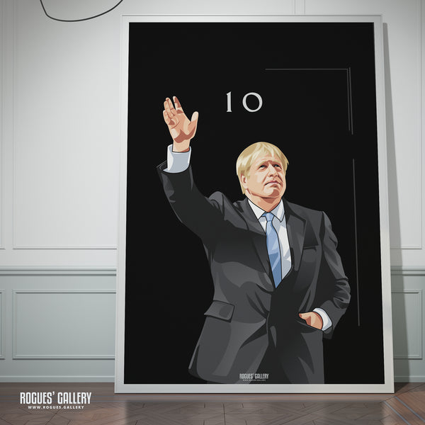 Number 10 - Boris Johnson - Politics Series Print - A3, A2, A1 & A0 Sizes
