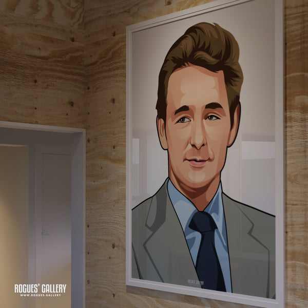 Brian Clough: The Smirk - A3, A2, A1 or A0 Prints