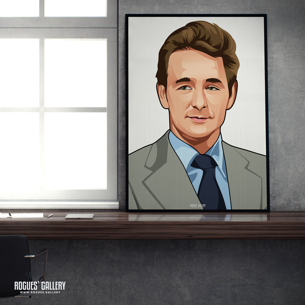 Brian Clough: The Smirk - A3, A2, A1 or A0 Prints