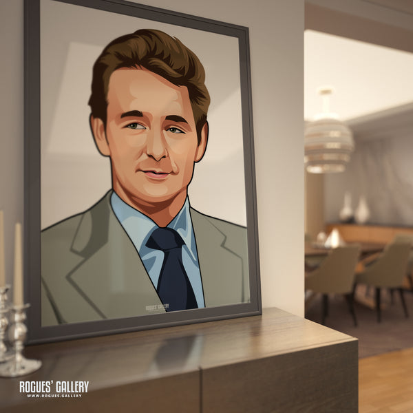 Brian Clough: The Smirk - A3, A2, A1 or A0 Prints