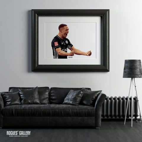 Youri Tielemans' Goal - 2021 FA Cup Winners - Leicester City - A0, A1, A2 or A3 Print