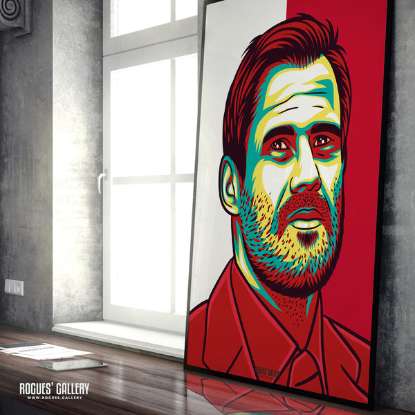 The Pundits - Gary Neville former of Manchester United & Jamie Carragher of Liverpool FC - A0, A1, A2 or A3 Print