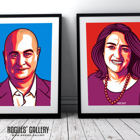 For The Many - Iain Dale & Jacqui Smith's popular Political Podcast - A0, A1, A2 or A3 Print
