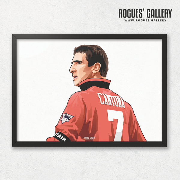 Cantona: Shoulders Back - A0, A1, A2 or A3 Prints