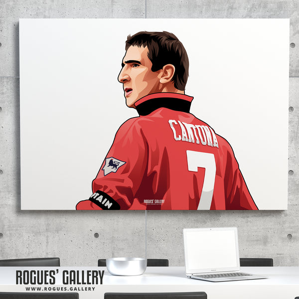 Cantona: Shoulders Back - A0, A1, A2 or A3 Prints