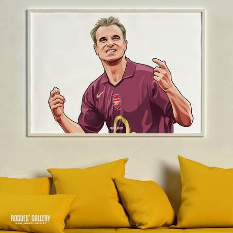 Dennis Bergkamp: Dutch Master - A0, A1, A2 or A3 Print