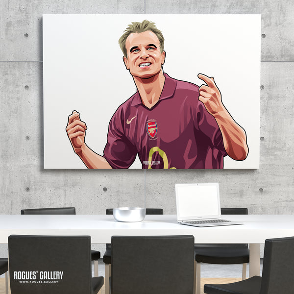 Dennis Bergkamp: Dutch Master - A0, A1, A2 or A3 Print
