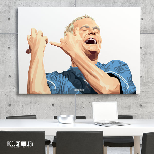 Paul Gascoigne: The Pied Piper - A0, A1, A2 or A3 Prints