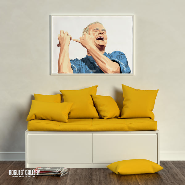Paul Gascoigne: The Pied Piper - A0, A1, A2 or A3 Prints