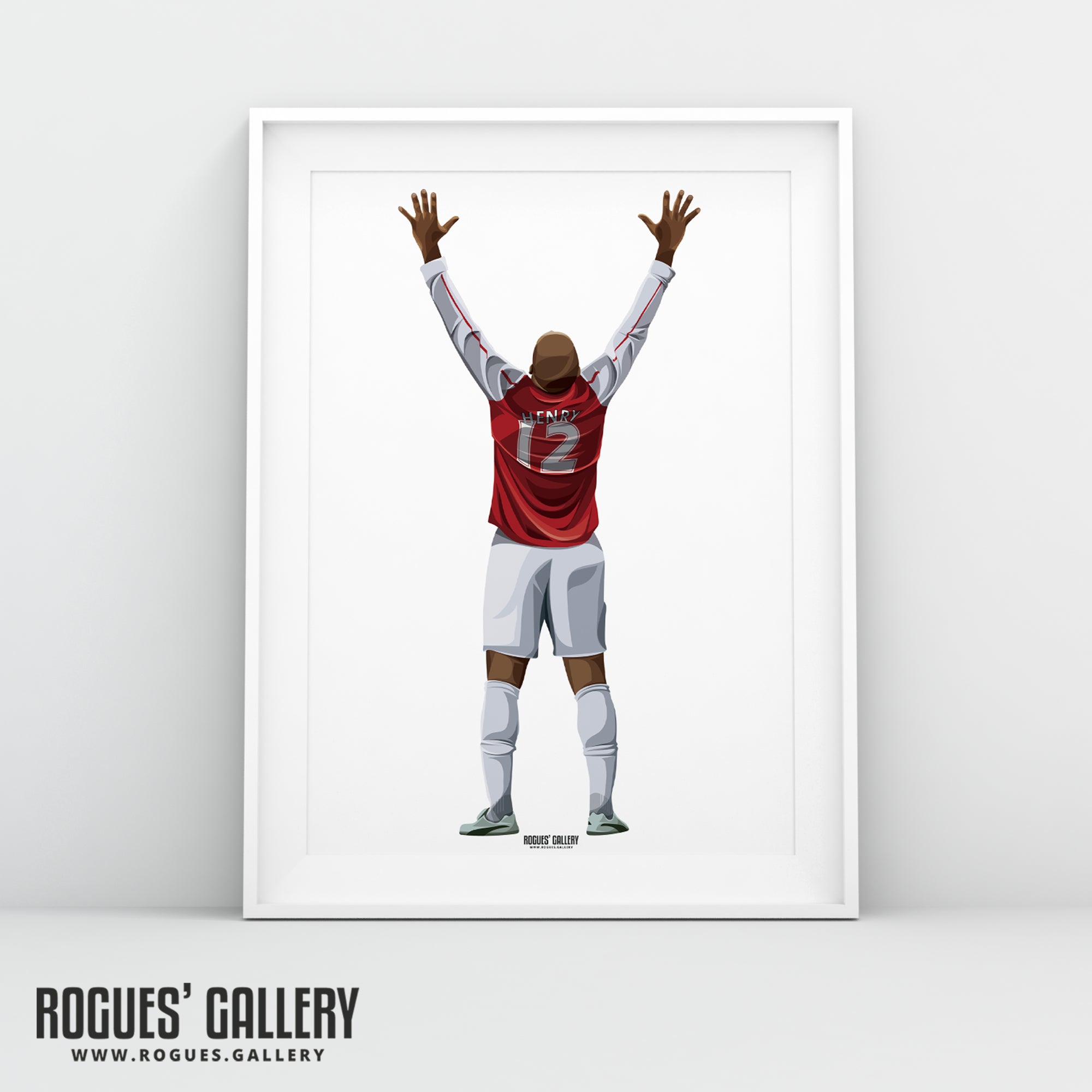 Thierry Henry: Legend - A0, A1, A2 or A3 Print