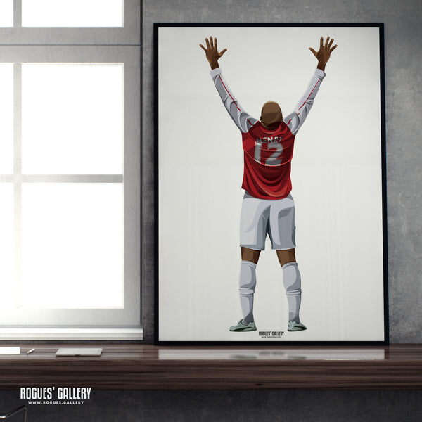 Thierry Henry: Legend - A0, A1, A2 or A3 Print