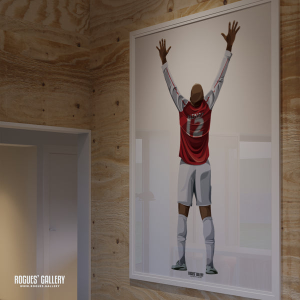 Thierry Henry: Legend - A0, A1, A2 or A3 Print