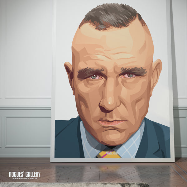 A Portrait of Vinnie Jones - A0, A1, A2 or A3 Prints