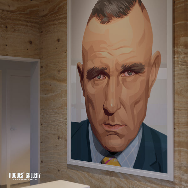 A Portrait of Vinnie Jones - A0, A1, A2 or A3 Prints