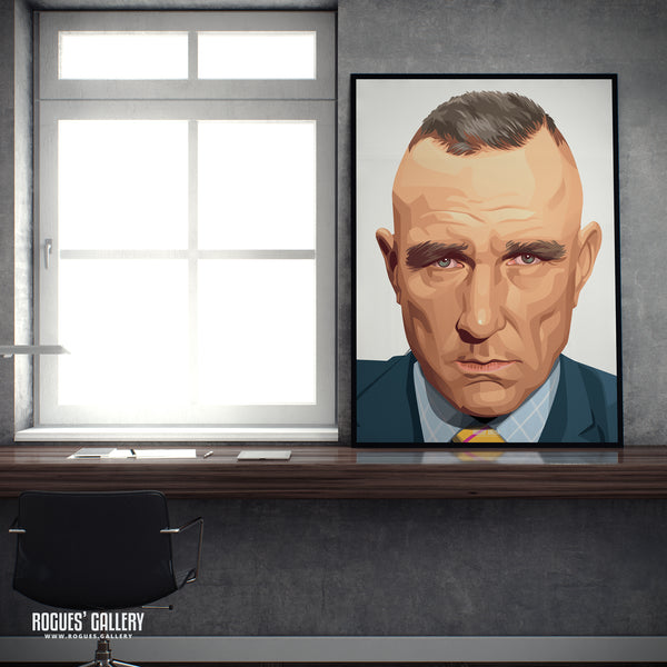 A Portrait of Vinnie Jones - A0, A1, A2 or A3 Prints