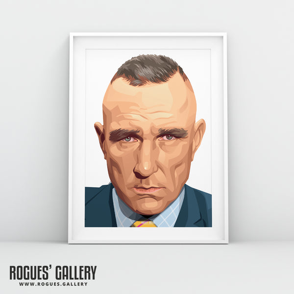 A Portrait of Vinnie Jones - A0, A1, A2 or A3 Prints