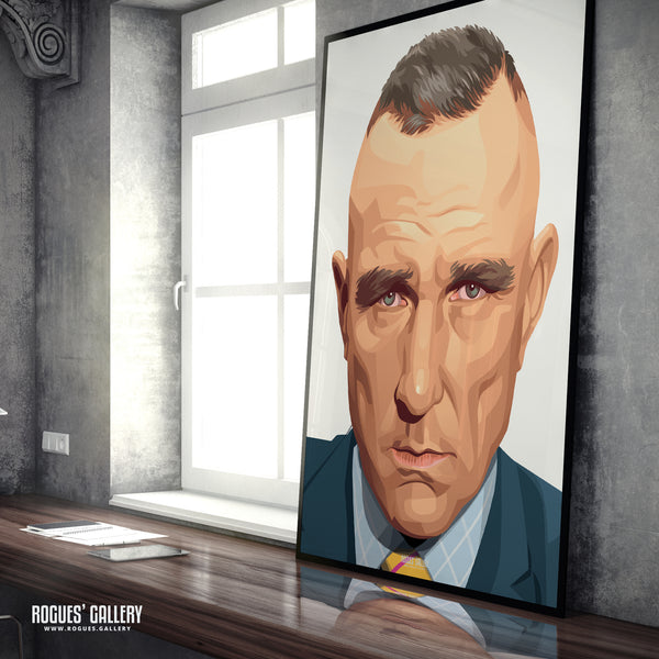 A Portrait of Vinnie Jones - A0, A1, A2 or A3 Prints