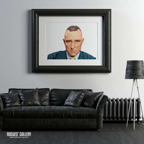 A Portrait of Vinnie Jones - A0, A1, A2 or A3 Prints