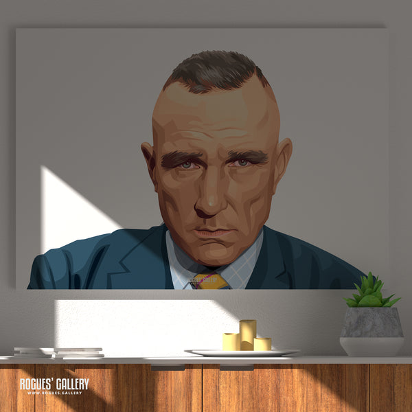 A Portrait of Vinnie Jones - A0, A1, A2 or A3 Prints