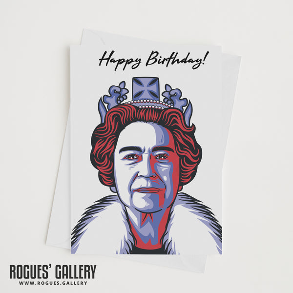 HRH The Queen - Birthday Card