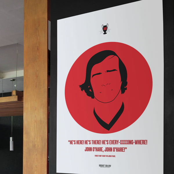 John O'Hare - Iconic 40th Anniversary Print - A3 Print