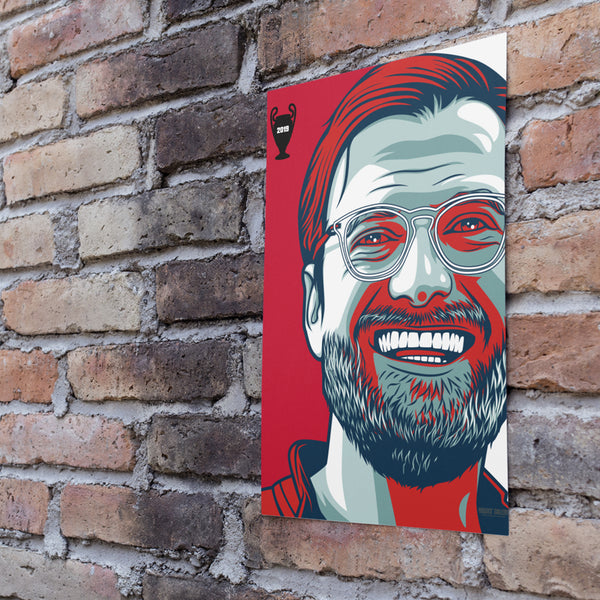 Jurgen Klopp EC2019 - A3 Print