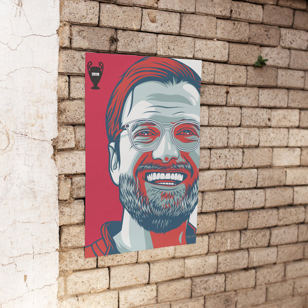 Jurgen Klopp EC2019 - A3 Print