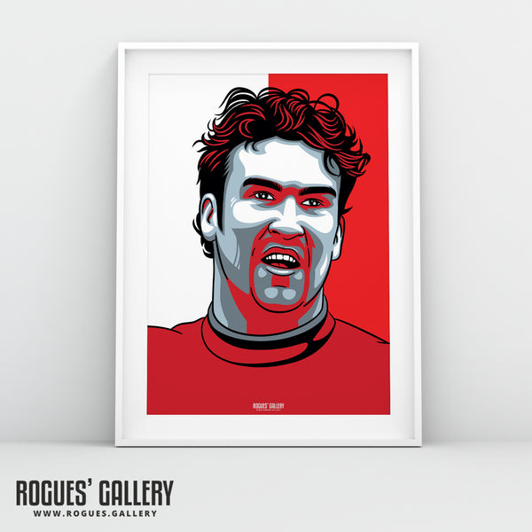 Mark 'Big Norm' Crossley - Nottingham Forest Goalkeeping Legend - A0, A1 or A3 Icon Prints