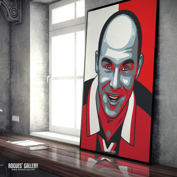 Stevie Stevie Stone - Nottingham Forest - A0, A2, A1 or A3 Icon Prints