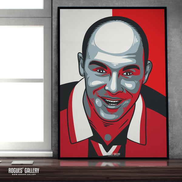 Stevie Stevie Stone - Nottingham Forest - A0, A2, A1 or A3 Icon Prints