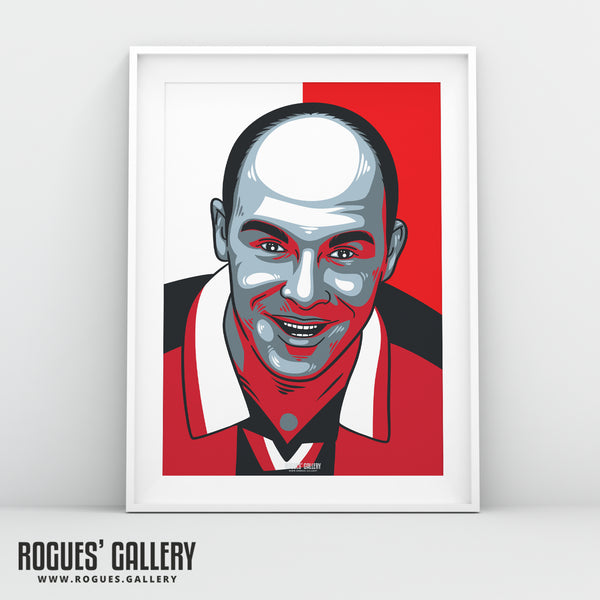 Stevie Stevie Stone - Nottingham Forest - A0, A2, A1 or A3 Icon Prints