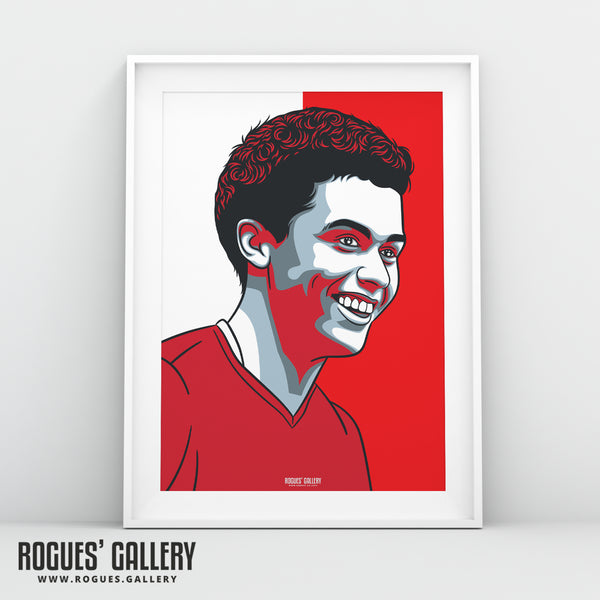 Brennan Johnson - Nottingham Forest - A0, A1, A2 or A3 Icon Prints