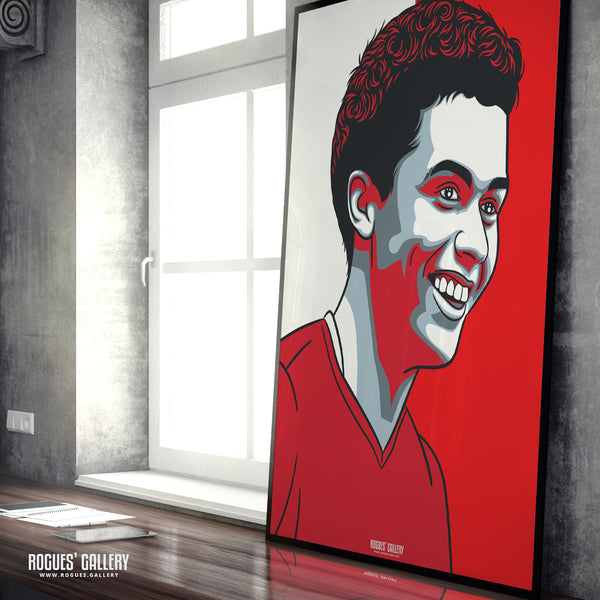 Brennan Johnson - Nottingham Forest - A0, A1, A2 or A3 Icon Prints
