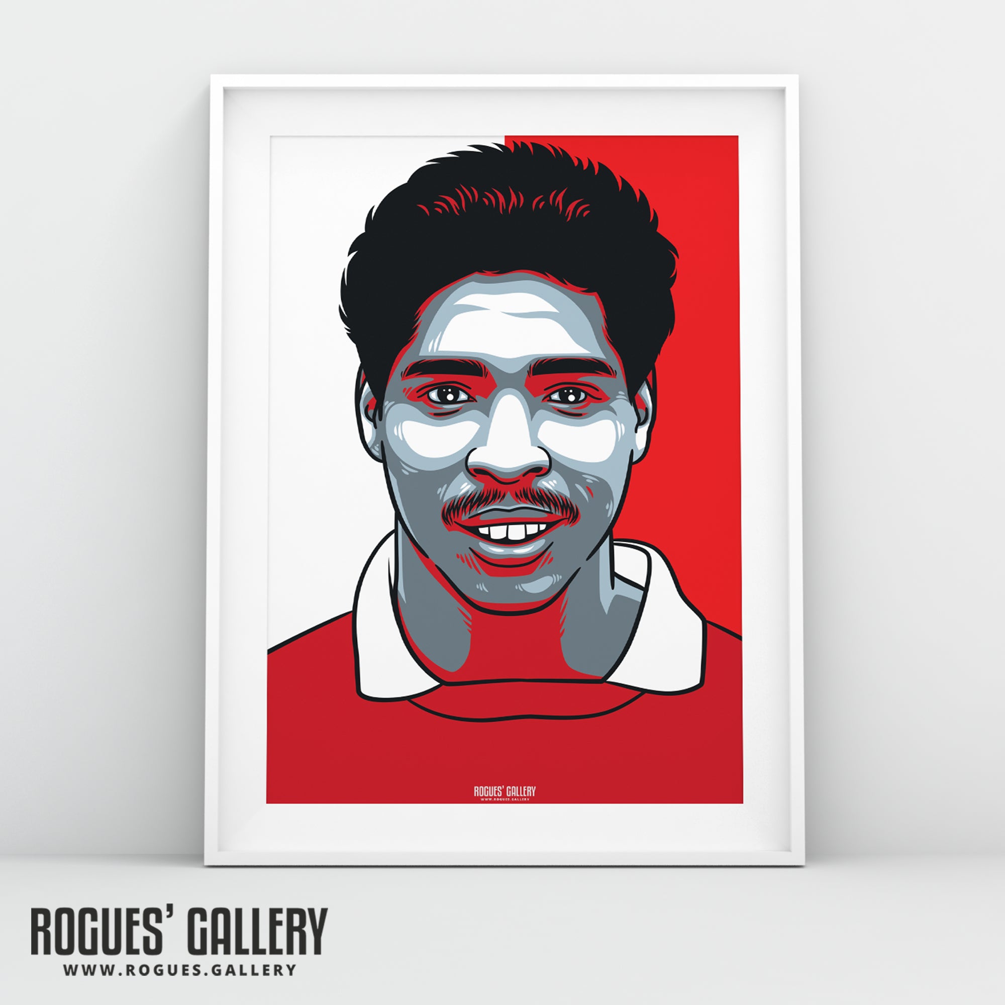 Des Walker - Nottingham Forest - A0, A2, A1 or A3 #GetBehindTheLads Icon Prints